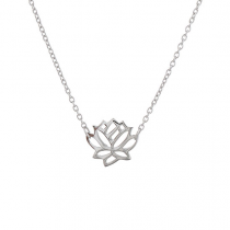 Colier din Argint 925 Silver Lotus Flower