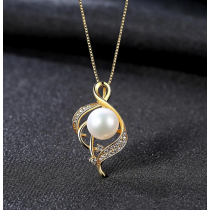 White Elegance Pearl - Colier din Argint S925