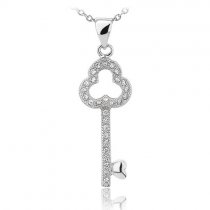 Colier din argint Magical Diamond Key